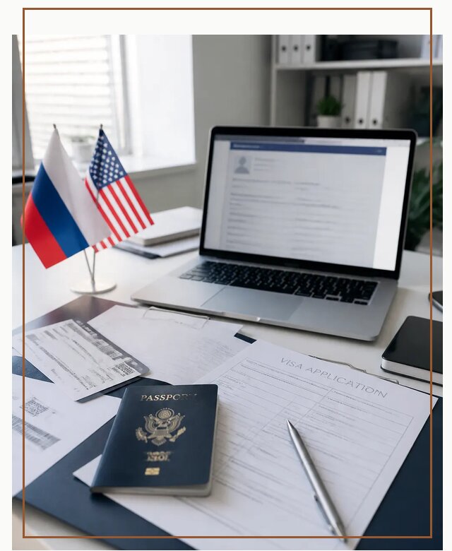 Оформление визы в США для туристов и бизнеса в Карабулаке