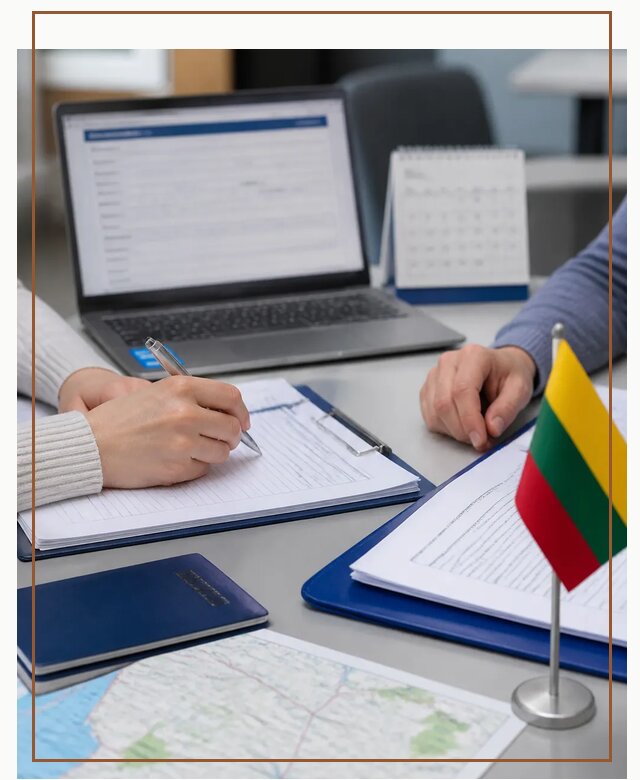Профессиональное оформление визы в Литву для поездки в Карабулаке