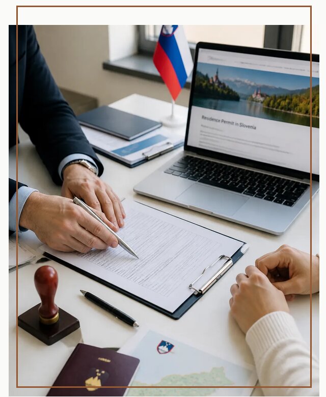 Оформление вида на жительство в Словении под ключ в Карабулаке