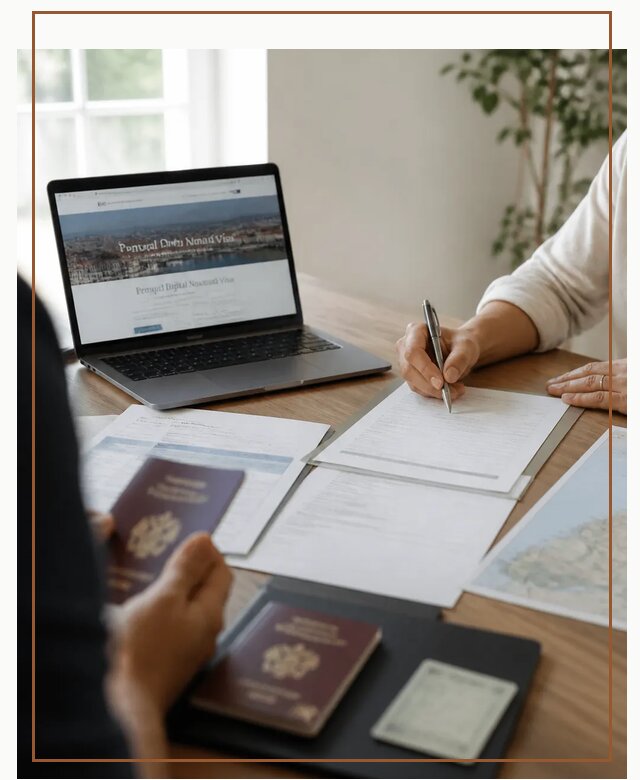 Оформление Digital Nomad и ВНЖ Португалии в Карабулаке